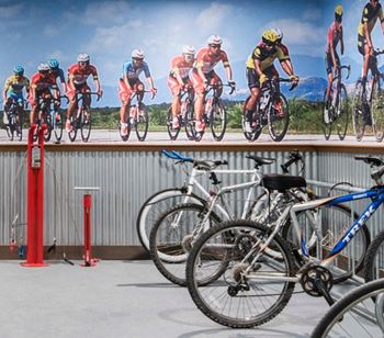 Resident bike storage